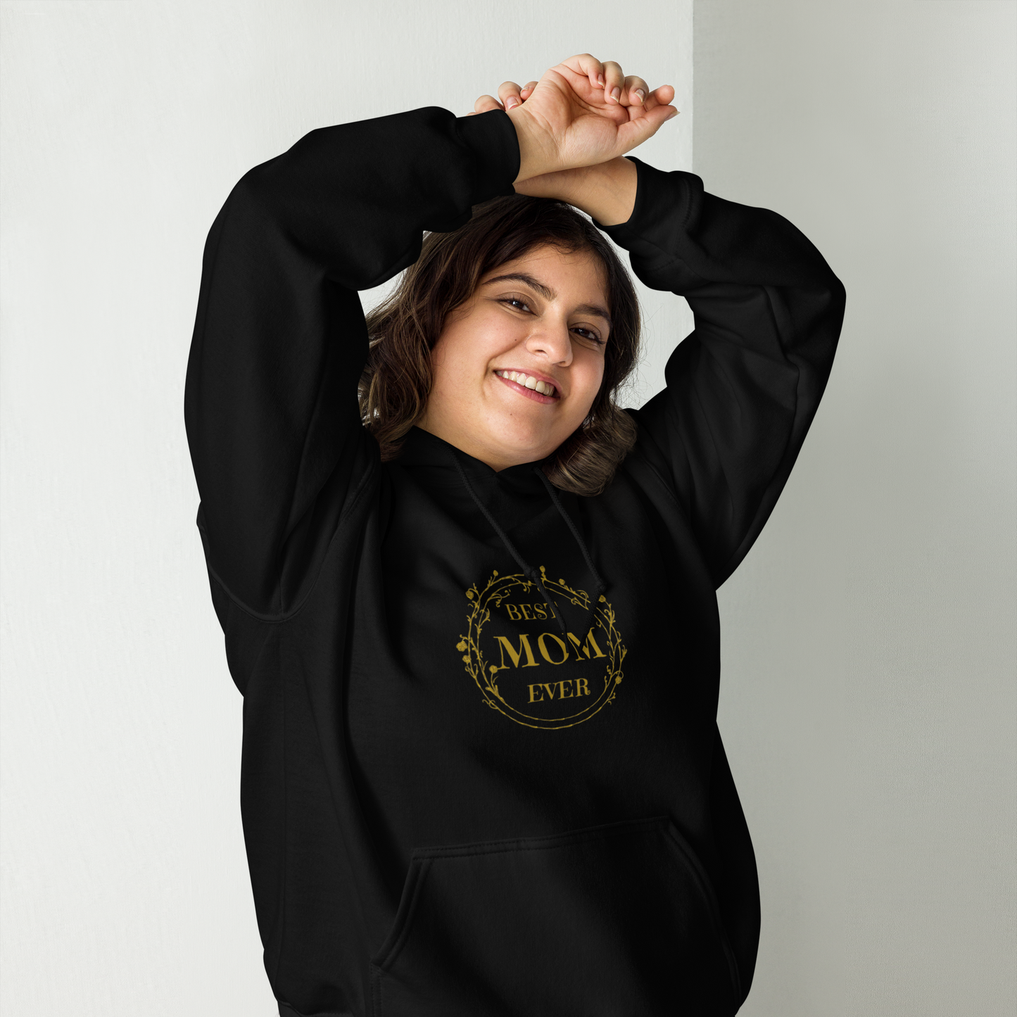 Golden Best Mom Ever Unisex Hoodie