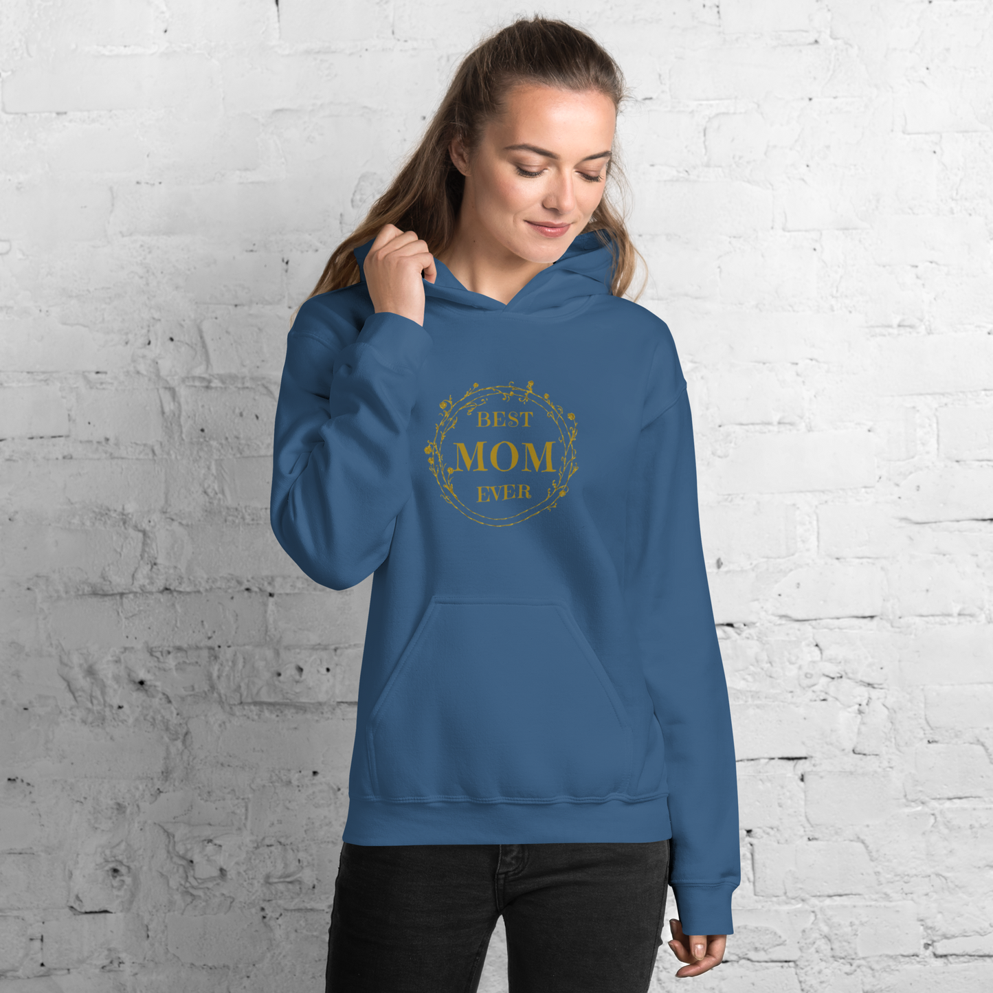 Golden Best Mom Ever Unisex Hoodie