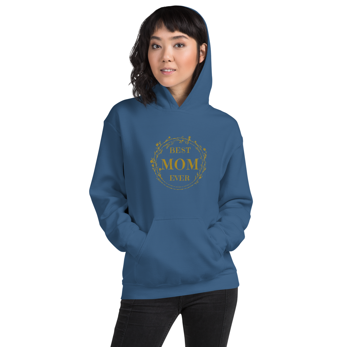 Golden Best Mom Ever Unisex Hoodie