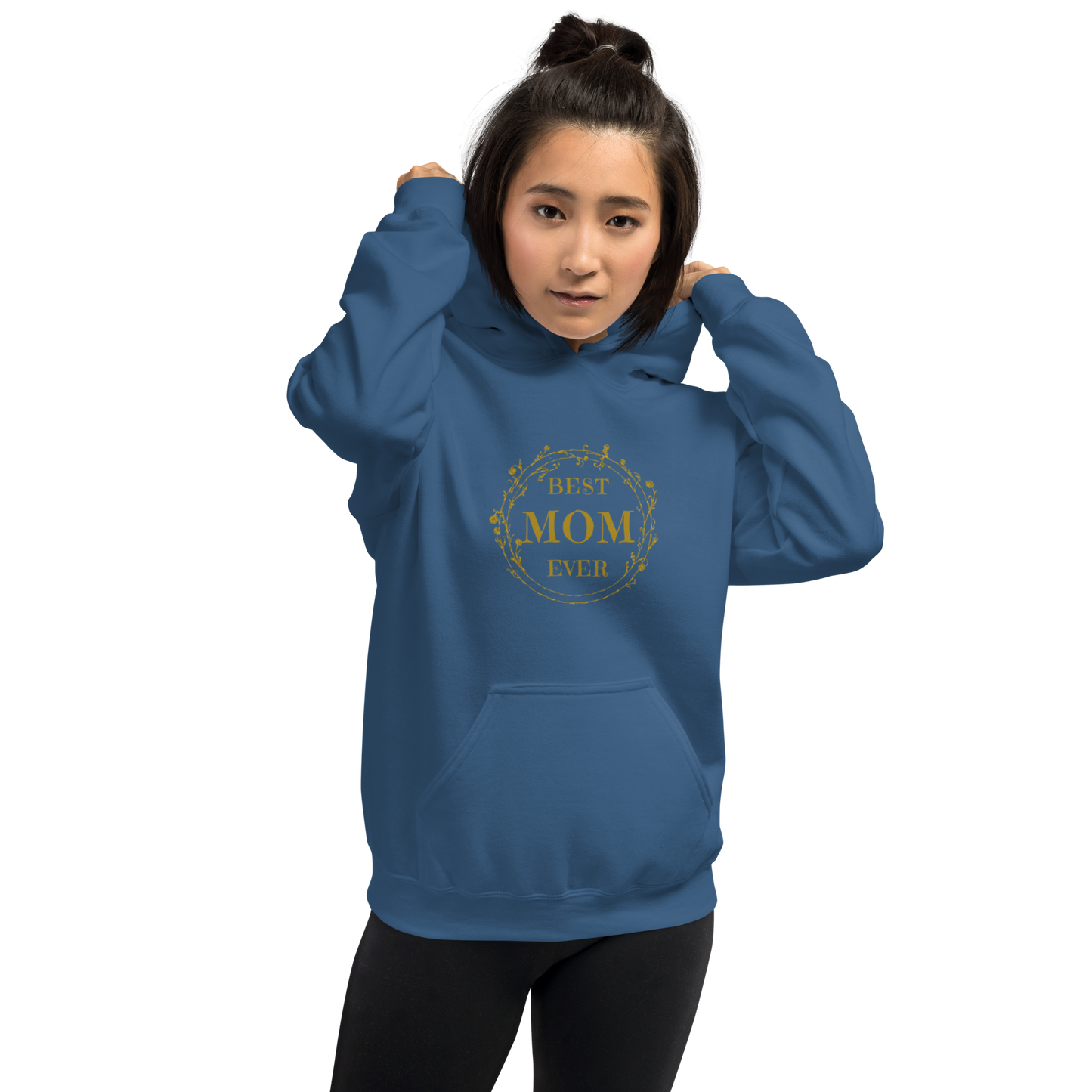 Golden Best Mom Ever Unisex Hoodie