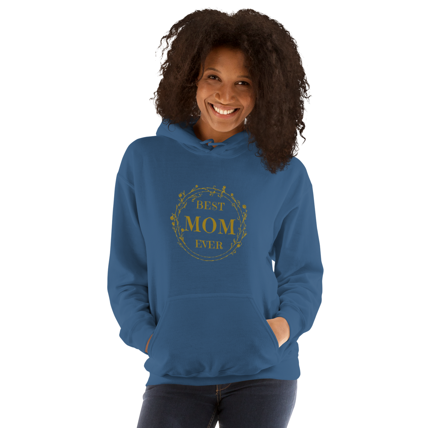 Golden Best Mom Ever Unisex Hoodie