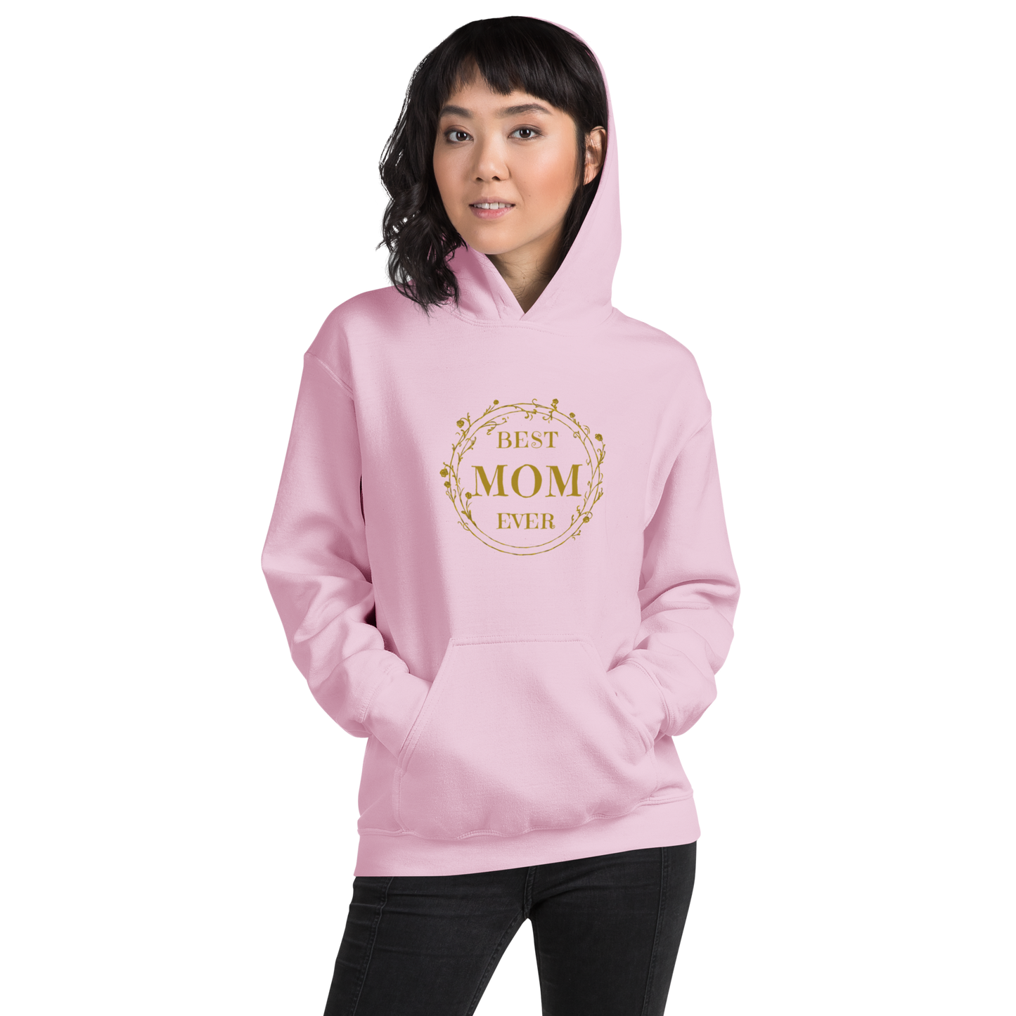 Golden Best Mom Ever Unisex Hoodie