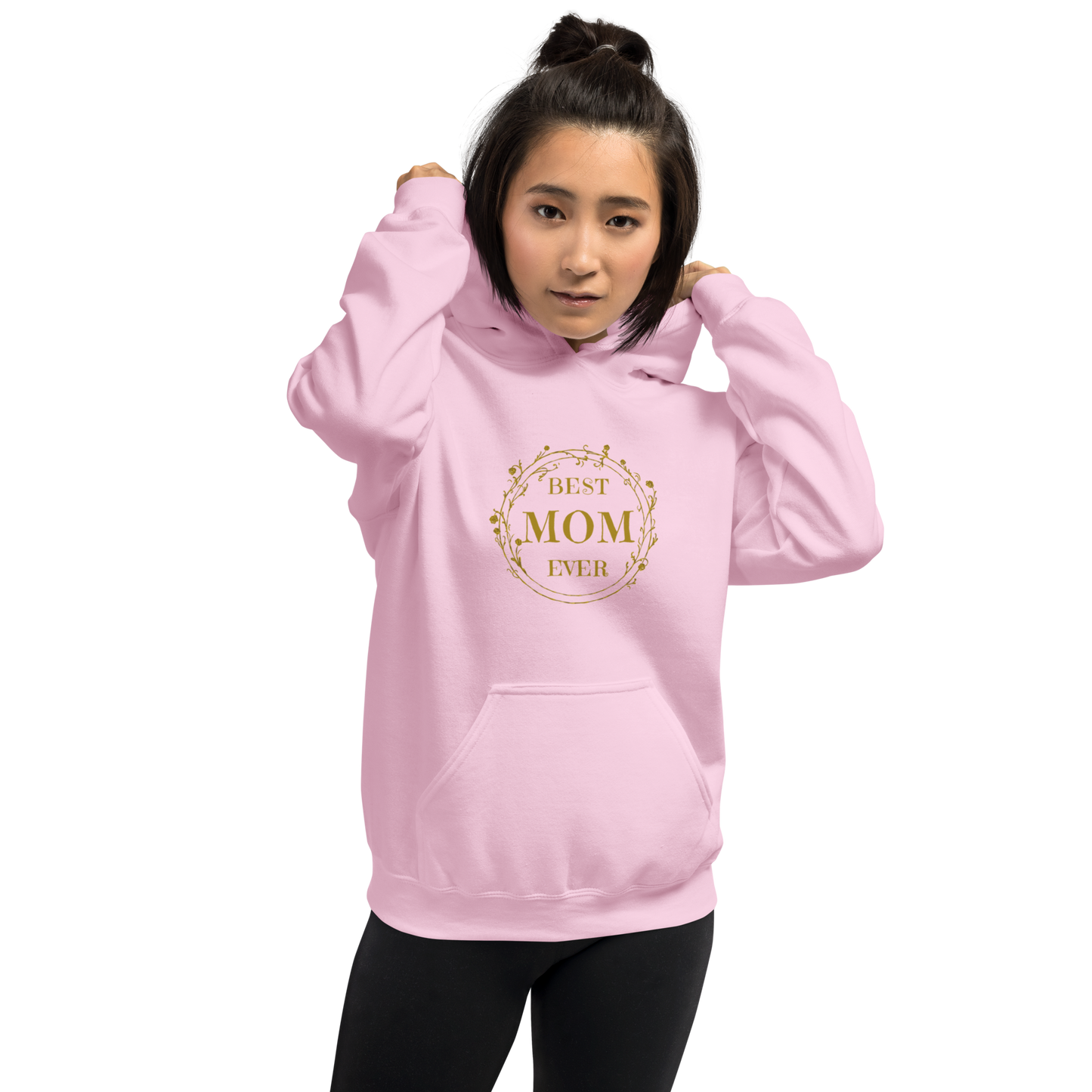 Golden Best Mom Ever Unisex Hoodie