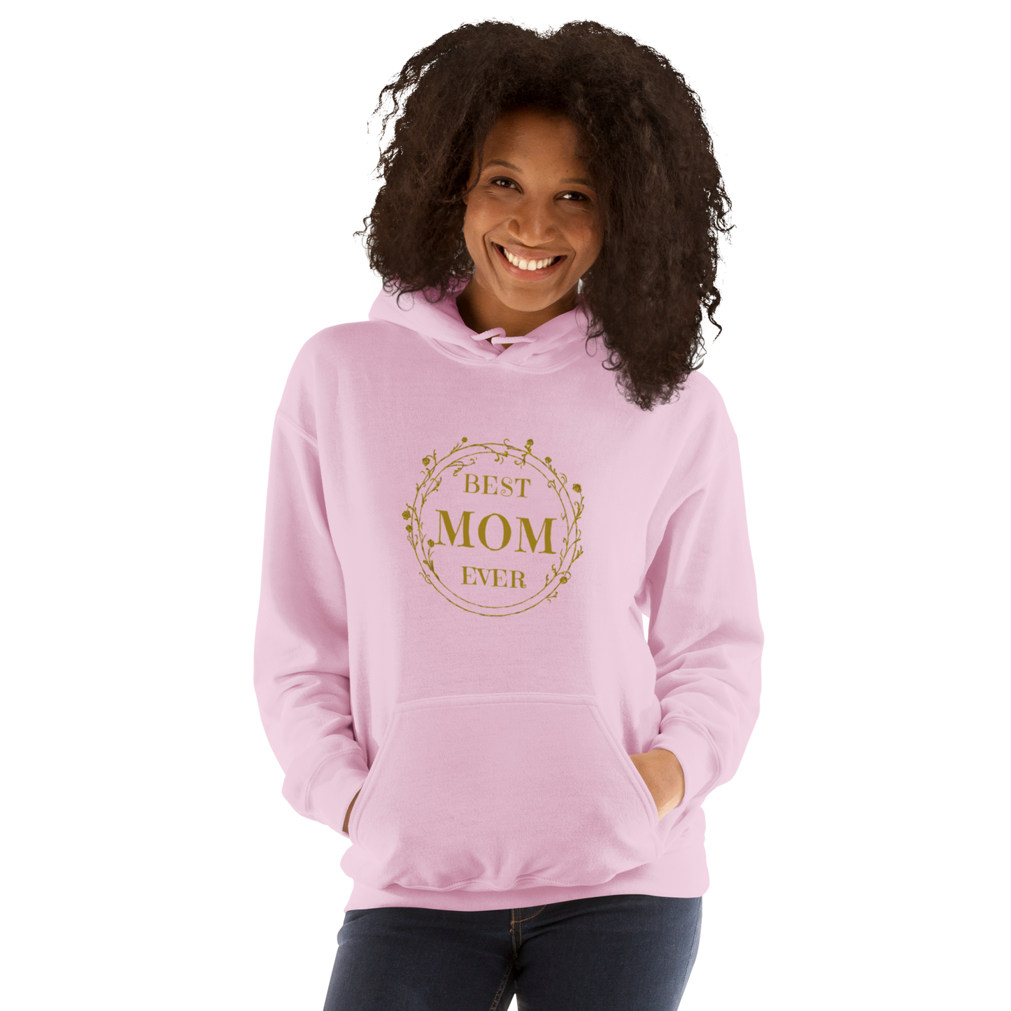 Golden Best Mom Ever Unisex Hoodie