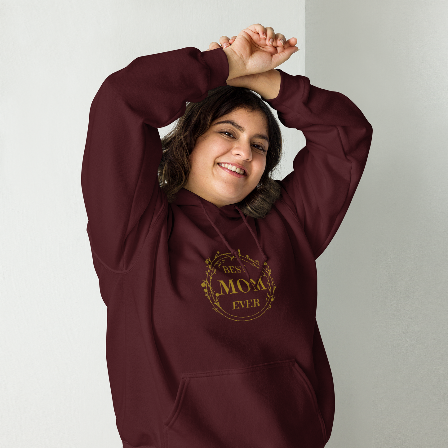 Golden Best Mom Ever Unisex Hoodie