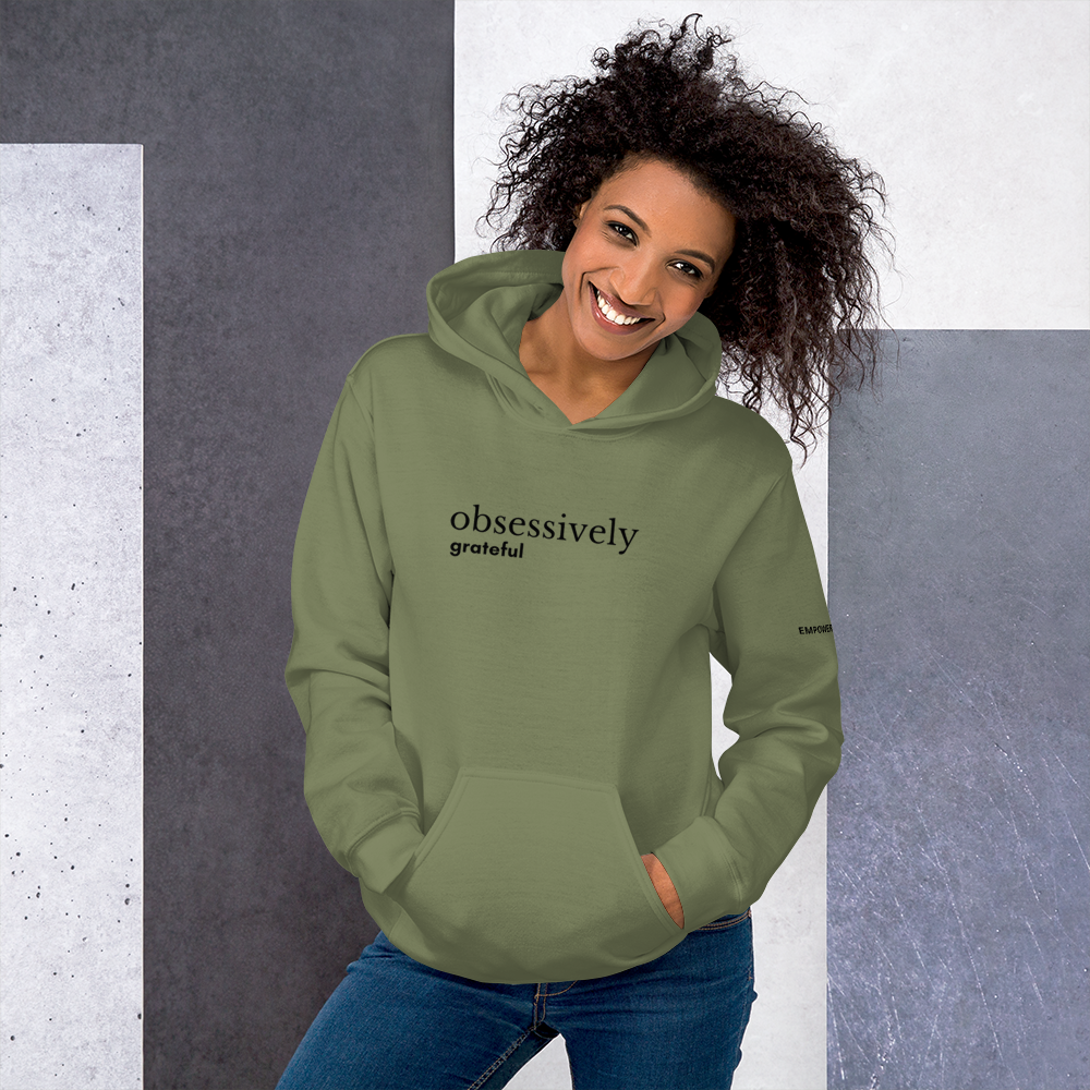 Obsessively Grateful Unisex Hoodie