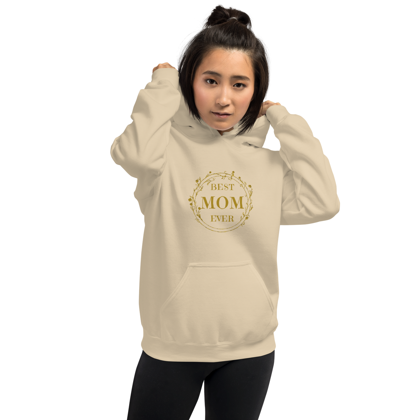 Golden Best Mom Ever Unisex Hoodie