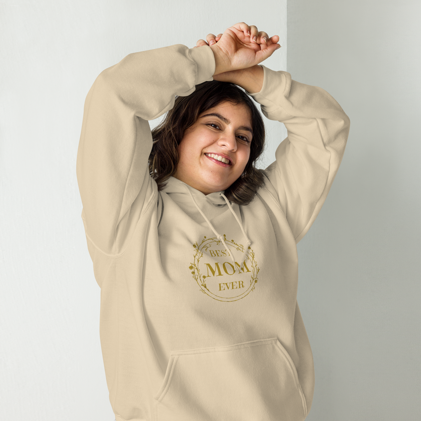 Golden Best Mom Ever Unisex Hoodie