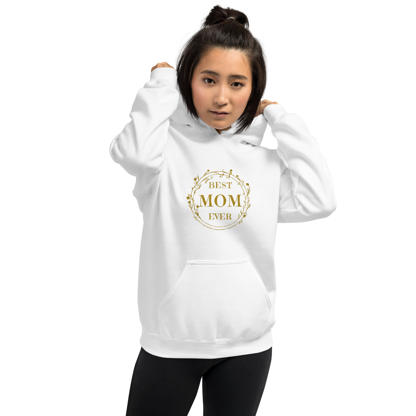 Golden Best Mom Ever Unisex Hoodie