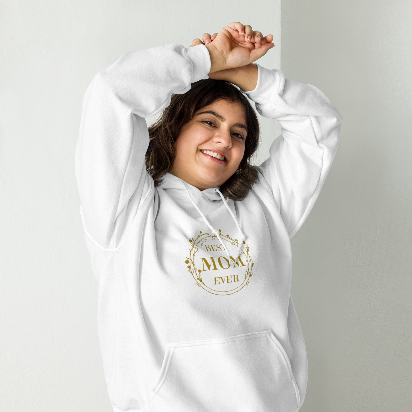 Golden Best Mom Ever Unisex Hoodie